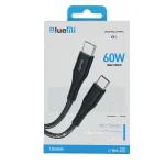 کابل شارژ فوق‌سریع USB-C بلو می مدل BM-405 | کابل فست شارژ ۶۰ وات