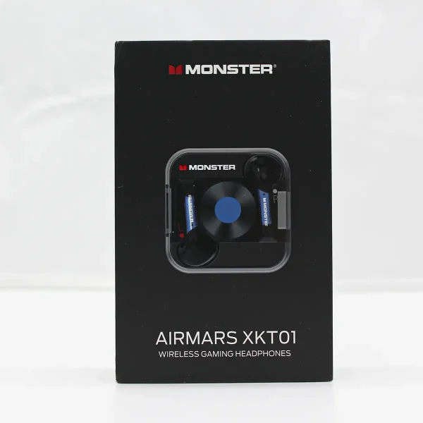 هندسفری گیمینگ بی‌سیم MONSTER مدل AIRMARS XKT01 | ایرباد بلوتوثی با کیس شفاف - تصویر 5