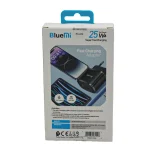 شارژر دیواری Bluemi مدل BM-301 | آداپتور ۲۵ وات با دو پورت USB-C و USB-A - تصویر 3