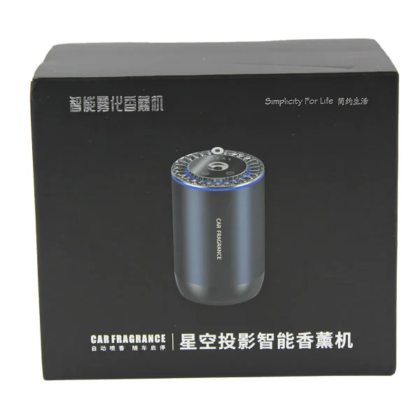 خوشبوکننده هوشمند خودرو | دستگاه بخور با پروژکتور ستاره‌ای و باتری 300mAh - تصویر 2